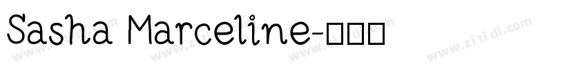 Sasha Marceline字体转换